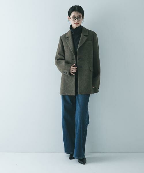 URBAN RESEARCH / アーバンリサーチ その他アウター | ブリティッシュウールツイードジャケット | 詳細9