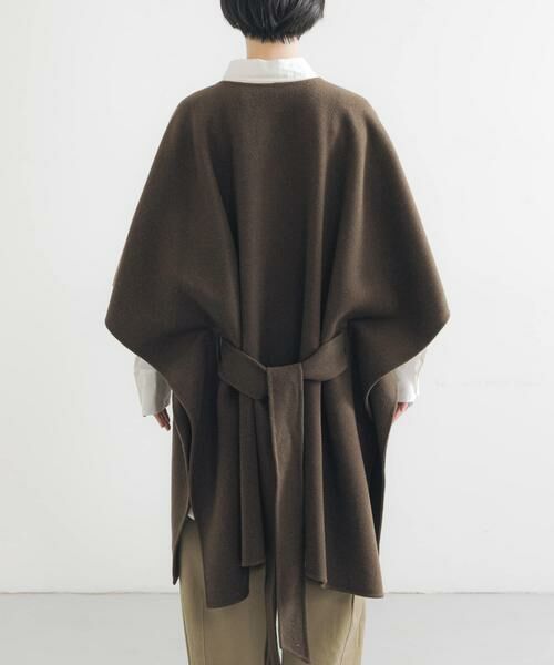 URBAN RESEARCH / アーバンリサーチ ポンチョ | ウールカシミヤリバーポンチョ | 詳細10