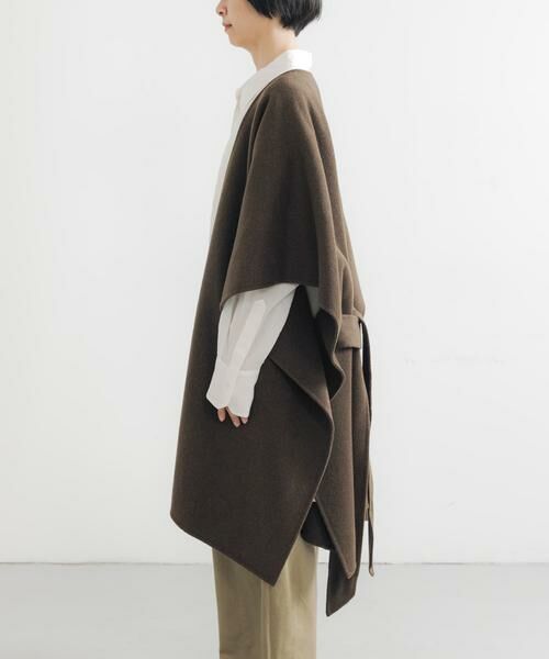 URBAN RESEARCH / アーバンリサーチ ポンチョ | ウールカシミヤリバーポンチョ | 詳細9