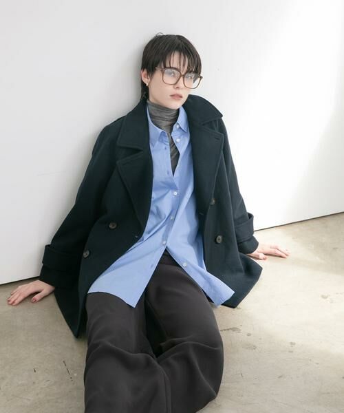 スーパー100メルトンPコート （ピーコート）｜URBAN RESEARCH