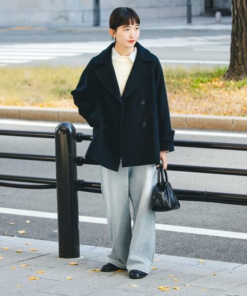 URBAN RESEARCH / アーバンリサーチ ピーコート | スーパー100メルトンPコート | 詳細3