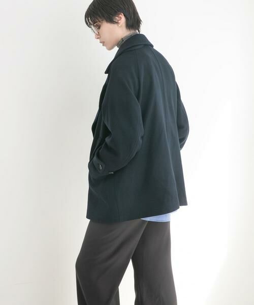 URBAN RESEARCH スーパー100メルトンPコート　D.NAVY スーパー100メルトンPコート（ピーコート）｜URBAN RESEARCH（アーバン
