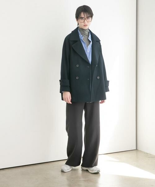 スーパー100メルトンPコート （ピーコート）｜URBAN RESEARCH