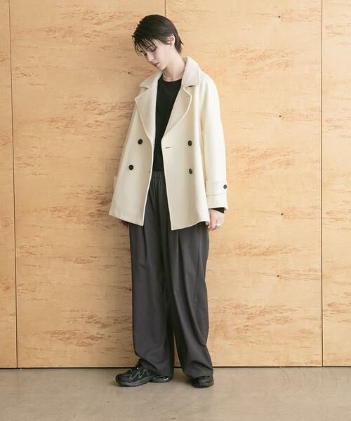 スーパー100メルトンPコート （ピーコート）｜URBAN RESEARCH
