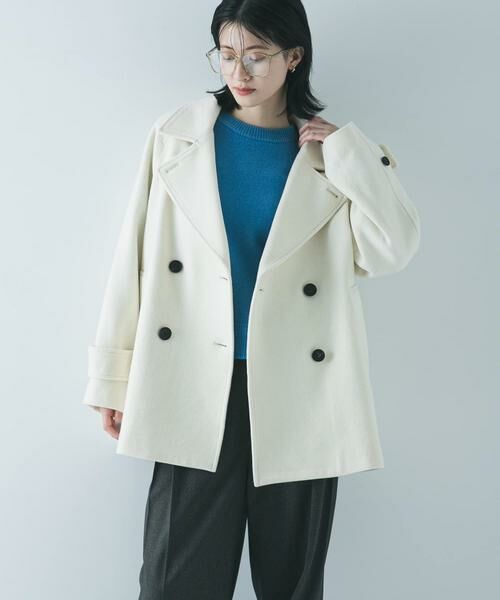 スーパー100メルトンPコート （ピーコート）｜URBAN RESEARCH