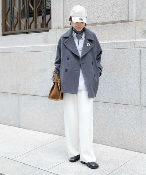 URBAN RESEARCH / アーバンリサーチ ピーコート | スーパー100メルトンPコート | 詳細25