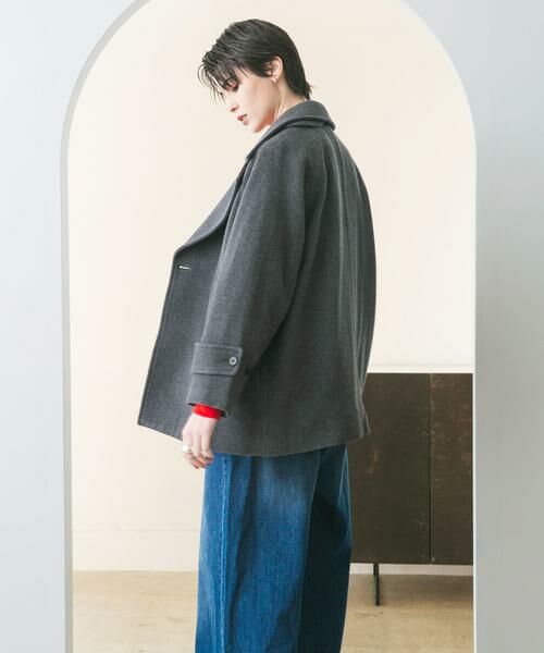 スーパー100メルトンPコート （ピーコート）｜URBAN RESEARCH