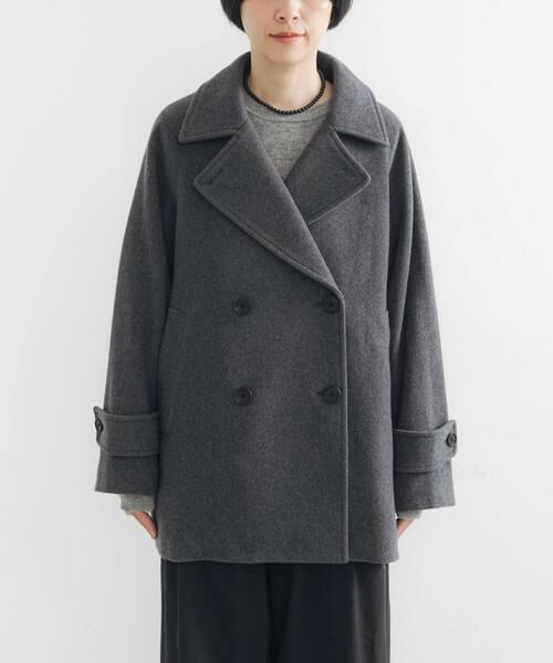 URBAN RESEARCH / アーバンリサーチ ピーコート | スーパー100メルトンPコート | 詳細30