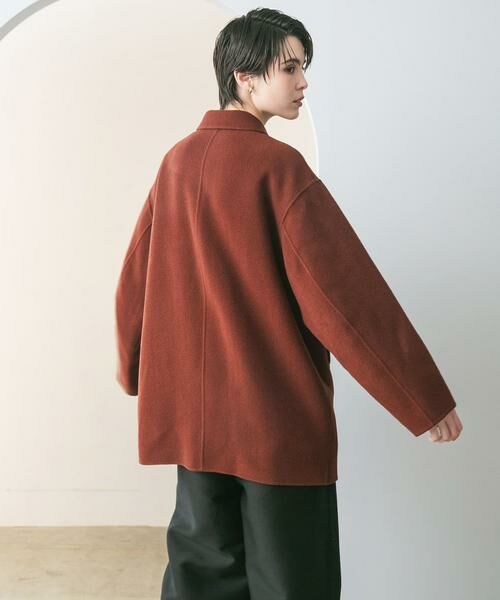 URBAN RESEARCH / アーバンリサーチ ステンカラーコート | スーパー140ステンカラーリバーミドルコート | 詳細3