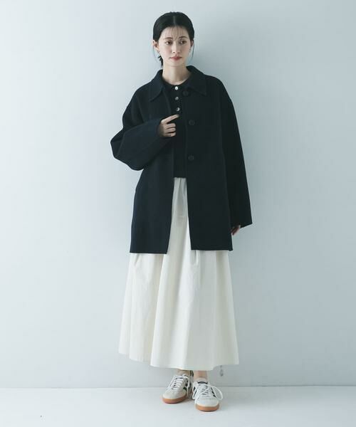 URBAN RESEARCH / アーバンリサーチ ステンカラーコート | スーパー140ステンカラーリバーミドルコート | 詳細21