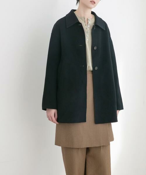 URBAN RESEARCH / アーバンリサーチ ステンカラーコート | スーパー140ステンカラーリバーミドルコート | 詳細25