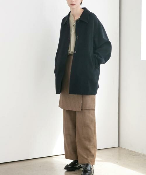 URBAN RESEARCH / アーバンリサーチ ステンカラーコート | スーパー140ステンカラーリバーミドルコート | 詳細28