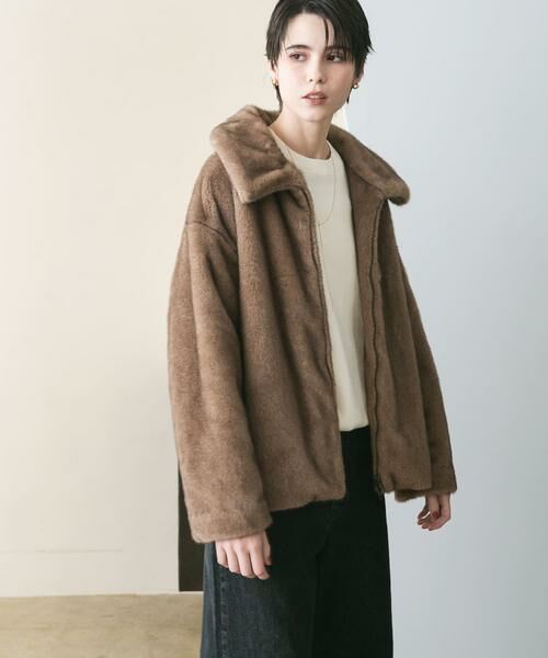 URBAN RESEARCH / アーバンリサーチ ブルゾン | ミンクライクファーブルゾン | 詳細1