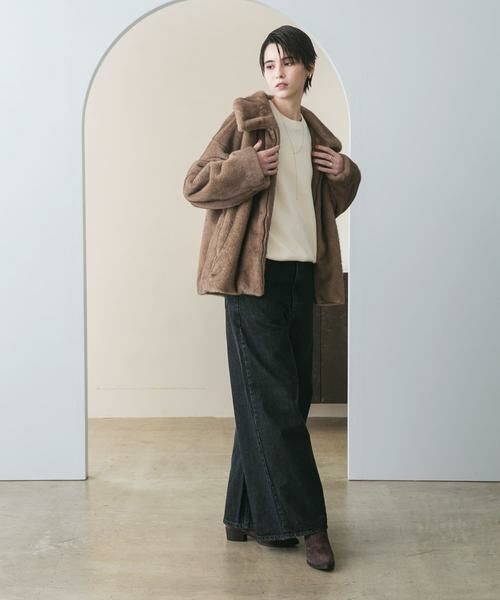 URBAN RESEARCH / アーバンリサーチ ブルゾン | ミンクライクファーブルゾン | 詳細7