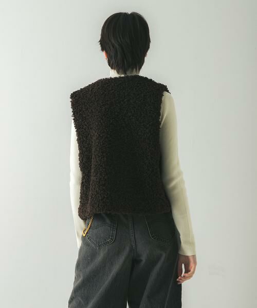 URBAN RESEARCH / アーバンリサーチ ベスト | ECOPELカーリーファーベスト | 詳細2