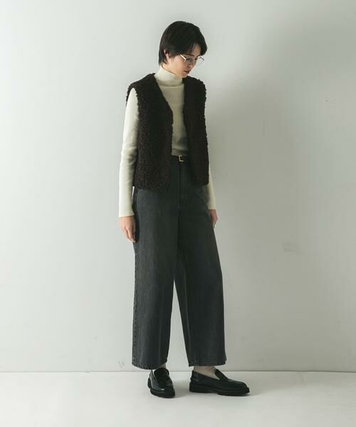 URBAN RESEARCH / アーバンリサーチ ベスト | ECOPELカーリーファーベスト | 詳細4