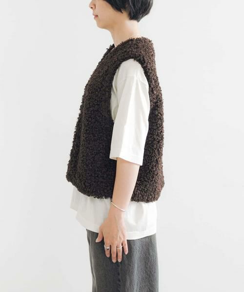 URBAN RESEARCH / アーバンリサーチ ベスト | ECOPELカーリーファーベスト | 詳細9