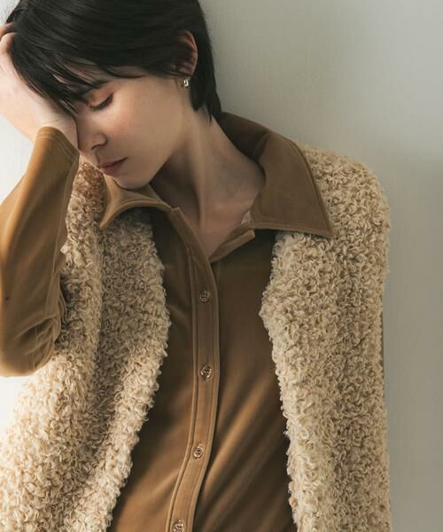 URBAN RESEARCH / アーバンリサーチ ベスト | ECOPELカーリーファーベスト | 詳細13