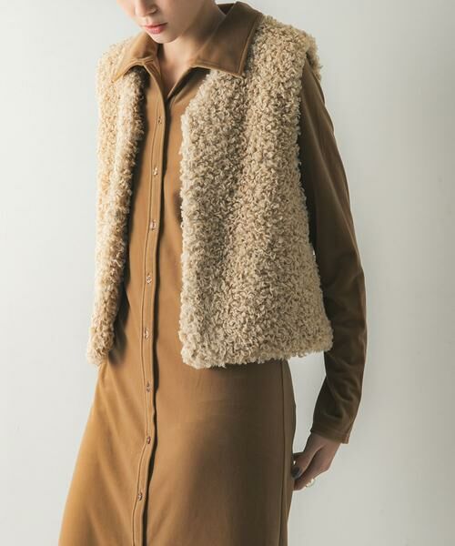 URBAN RESEARCH / アーバンリサーチ ベスト | ECOPELカーリーファーベスト | 詳細14