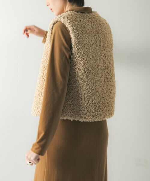 URBAN RESEARCH / アーバンリサーチ ベスト | ECOPELカーリーファーベスト | 詳細15