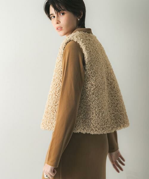 URBAN RESEARCH / アーバンリサーチ ベスト | ECOPELカーリーファーベスト | 詳細16