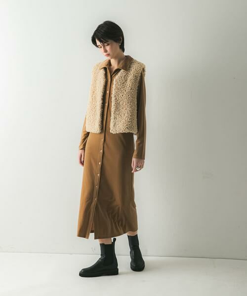 URBAN RESEARCH / アーバンリサーチ ベスト | ECOPELカーリーファーベスト | 詳細17