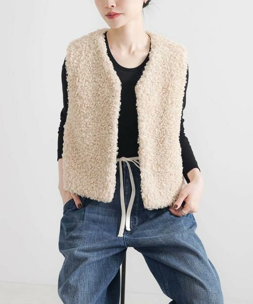 URBAN RESEARCH / アーバンリサーチ ベスト | ECOPELカーリーファーベスト | 詳細18