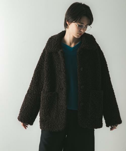 URBAN RESEARCH / アーバンリサーチ その他アウター | ECOPELカーリーファーコート | 詳細2