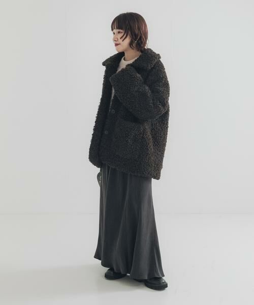 URBAN RESEARCH / アーバンリサーチ その他アウター | ECOPELカーリーファーコート | 詳細6
