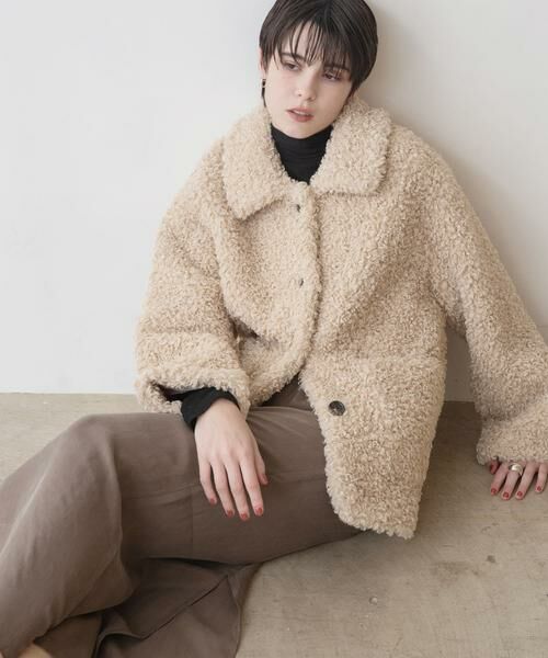 URBAN RESEARCH / アーバンリサーチ その他アウター | ECOPELカーリーファーコート | 詳細14