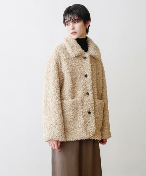 URBAN RESEARCH / アーバンリサーチ その他アウター | ECOPELカーリーファーコート | 詳細15