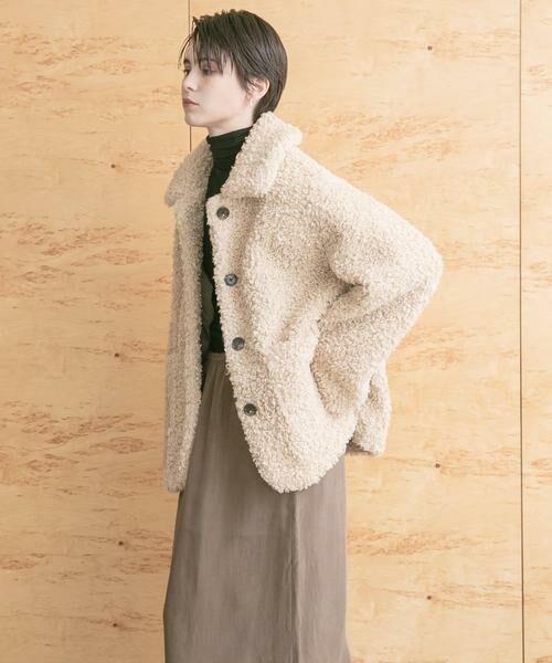 URBAN RESEARCH / アーバンリサーチ その他アウター | ECOPELカーリーファーコート | 詳細16