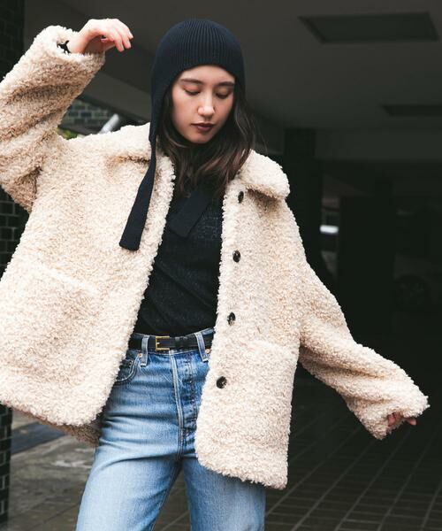 URBAN RESEARCH / アーバンリサーチ その他アウター | ECOPELカーリーファーコート | 詳細18