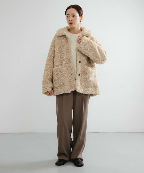 URBAN RESEARCH / アーバンリサーチ その他アウター | ECOPELカーリーファーコート | 詳細20