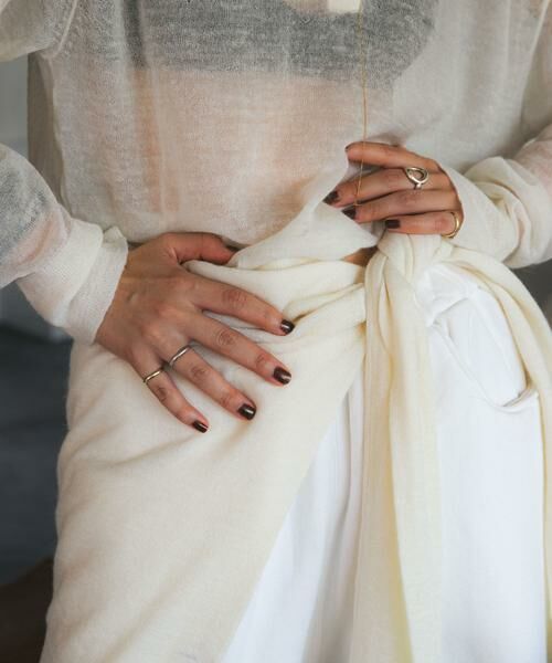 URBAN RESEARCH / アーバンリサーチ マフラー・ショール・スヌード・ストール | ヘアリーマルチストール | 詳細13