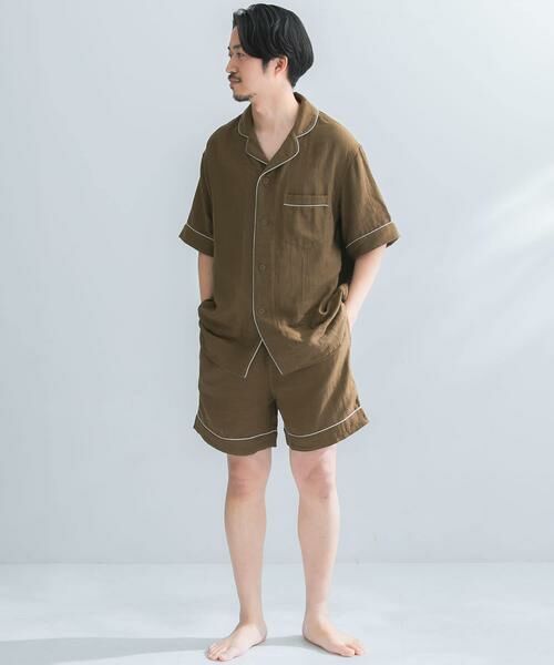 URBAN RESEARCH / アーバンリサーチ ルームウェア | URBAN RESEARCH×UCHINO ソフトタッチガーゼパジャマショートパンツ M | 詳細2