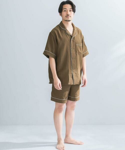 URBAN RESEARCH / アーバンリサーチ ルームウェア | URBAN RESEARCH×UCHINO ソフトタッチガーゼパジャマショートパンツ M | 詳細3
