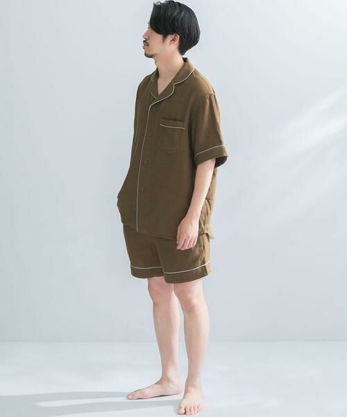 URBAN RESEARCH / アーバンリサーチ ルームウェア | URBAN RESEARCH×UCHINO ソフトタッチガーゼパジャマショートパンツ M | 詳細4