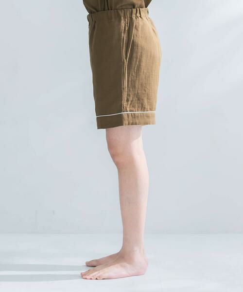 URBAN RESEARCH / アーバンリサーチ ルームウェア | URBAN RESEARCH×UCHINO ソフトタッチガーゼパジャマショートパンツ M | 詳細6