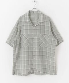 URBAN RESEARCH / アーバンリサーチ シャツ・ブラウス | WORK NOT WORK　Open Collar Checked Shirts