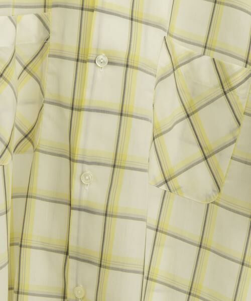 URBAN RESEARCH / アーバンリサーチ シャツ・ブラウス | WORK NOT WORK　Open Collar Checked Shirts | 詳細6