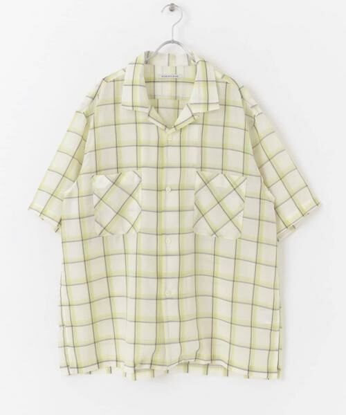 URBAN RESEARCH / アーバンリサーチ シャツ・ブラウス | WORK NOT WORK　Open Collar Checked Shirts | 詳細7