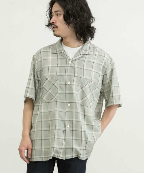 URBAN RESEARCH / アーバンリサーチ シャツ・ブラウス | WORK NOT WORK　Open Collar Checked Shirts | 詳細9