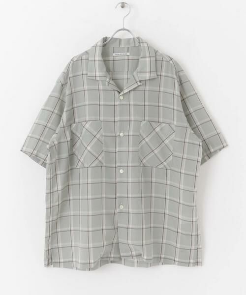 URBAN RESEARCH / アーバンリサーチ シャツ・ブラウス | WORK NOT WORK　Open Collar Checked Shirts | 詳細13