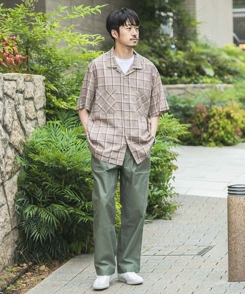 URBAN RESEARCH / アーバンリサーチ シャツ・ブラウス | WORK NOT WORK　Open Collar Checked Shirts | 詳細18