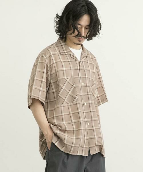 URBAN RESEARCH / アーバンリサーチ シャツ・ブラウス | WORK NOT WORK　Open Collar Checked Shirts | 詳細21