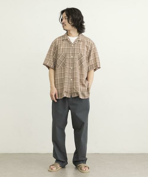 URBAN RESEARCH / アーバンリサーチ シャツ・ブラウス | WORK NOT WORK　Open Collar Checked Shirts | 詳細22