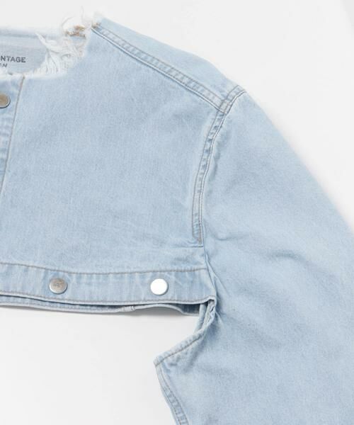 URBAN RESEARCH / アーバンリサーチ Gジャン・デニムジャケット | CURRENTAGE　SHORT DENIM JACKET | 詳細2