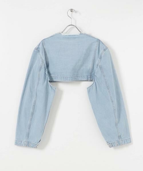 URBAN RESEARCH / アーバンリサーチ Gジャン・デニムジャケット | CURRENTAGE　SHORT DENIM JACKET | 詳細4