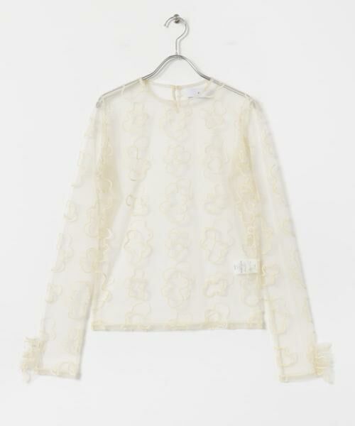 URBAN RESEARCH / アーバンリサーチ その他トップス | Po/　sheer tulle top ameba | 詳細1